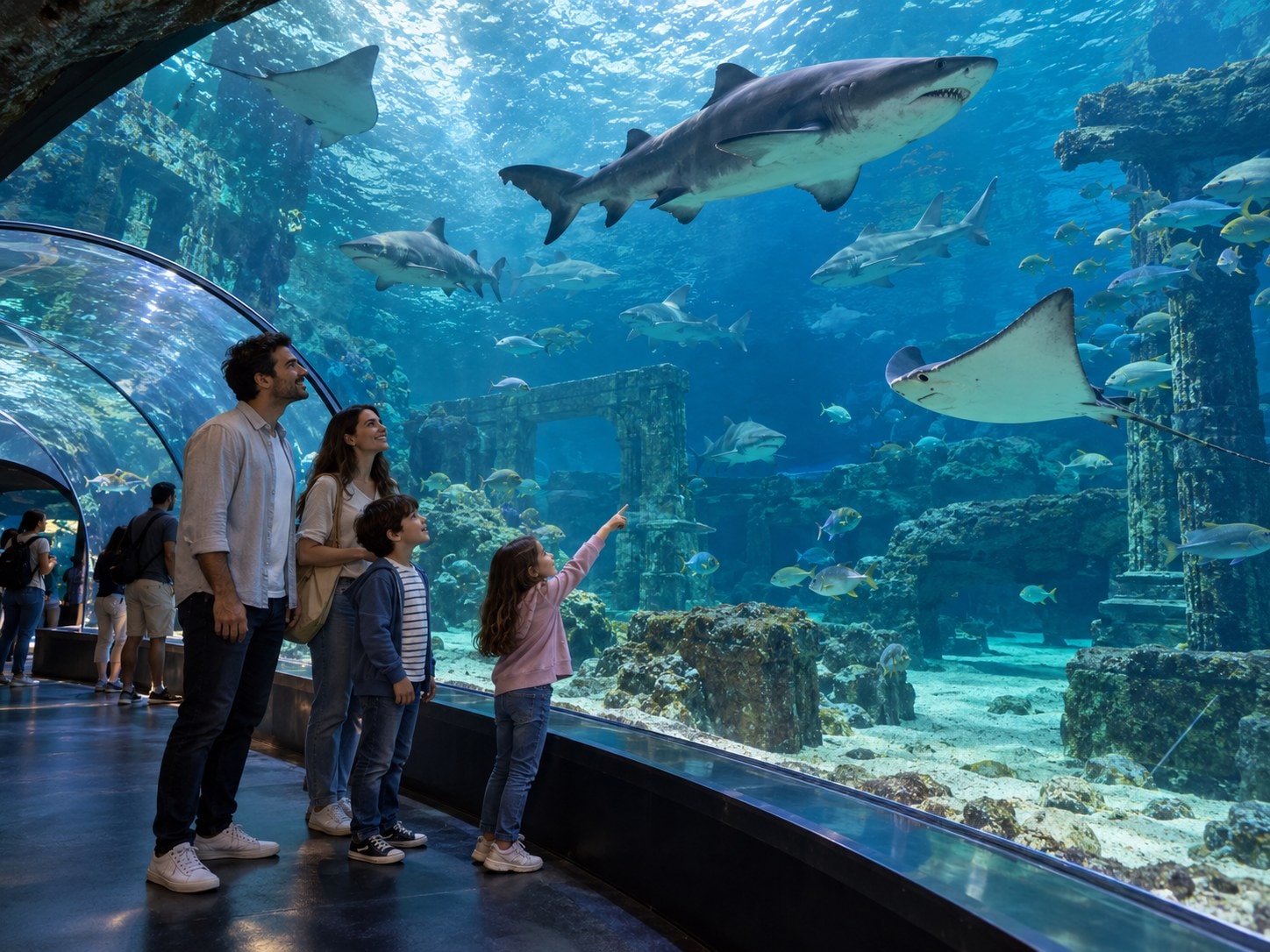 Океанариум Стамбула (Istanbul Aquarium) с трансфером и шопингом